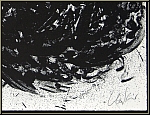 Gnther Uecker: Lithographie originale 'Spirale' 1987 signe, pour Erker-Treffen 4 - estampes, image signature